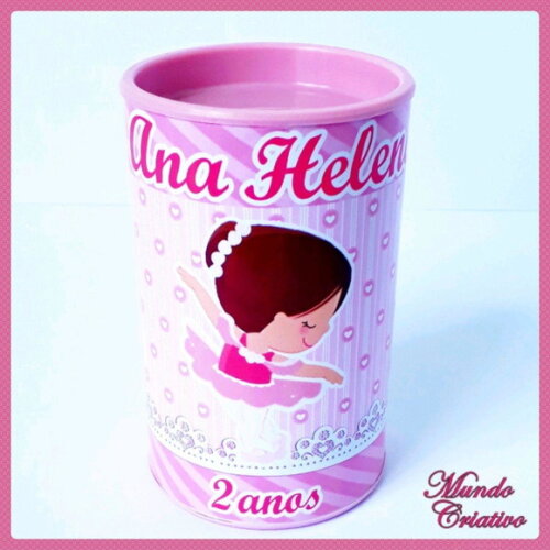 Cofrinho Princesa Bailarina