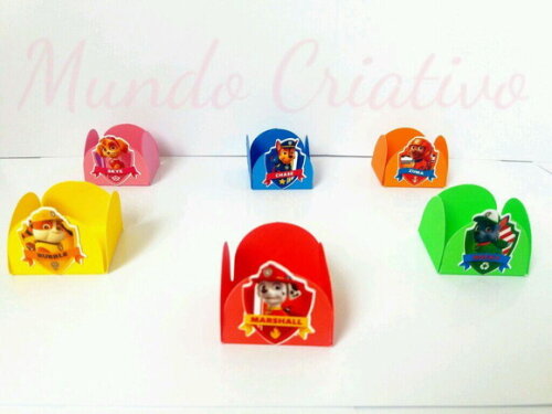 Forminhas Personalizadas Patrulha Canina