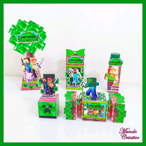 Kit Festa Minecraft