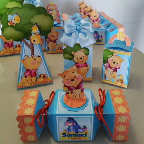 Kit Festa Ursinho Pooh