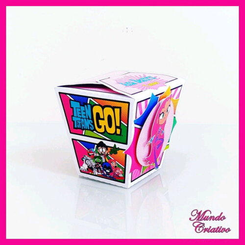 Kit Jovens Titãs Rosa