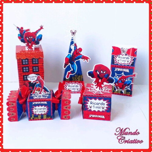 Kit Personalizado Homem Aranha