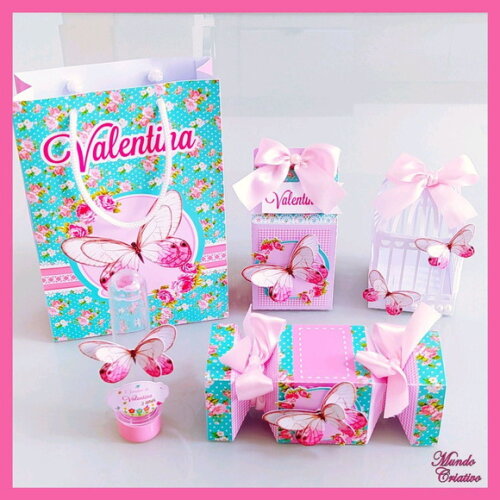Kit Personalizado Jardim das Borboletas