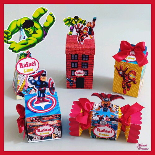 Kit Personalizado Vingadores