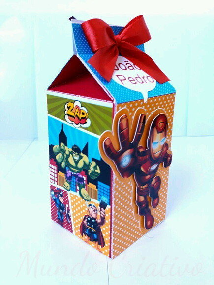 Kit Personalizados Avengers