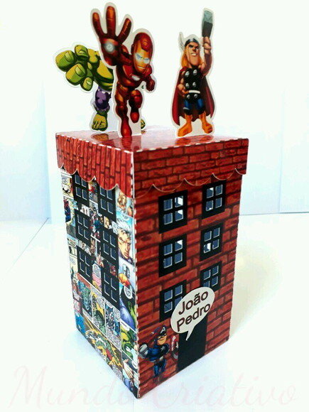 Kit Personalizados Avengers
