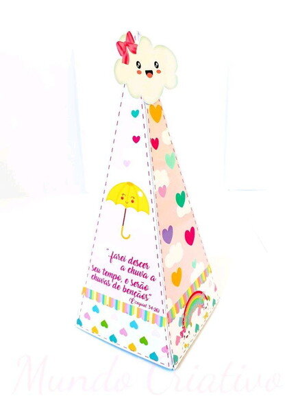 Kit Personalizados Chuva de Bênçãos