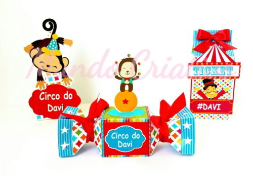 Kit Personalizados Circo