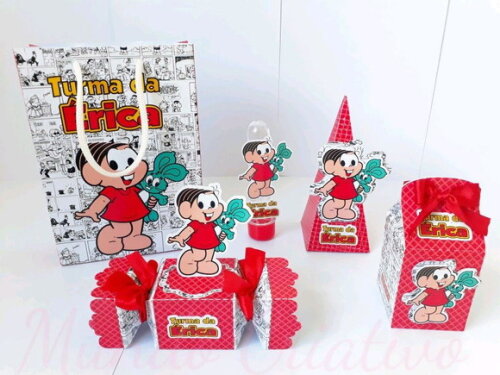 Kit Personalizados da Mônica
