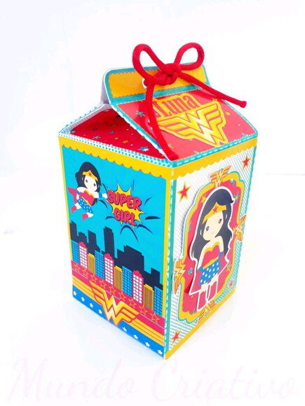Kit Personalizados Mulher Maravilha