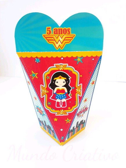 Kit Personalizados Mulher Maravilha