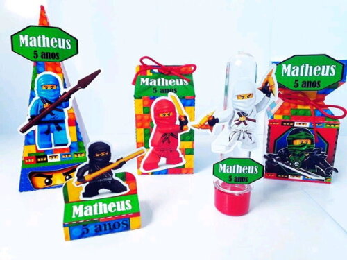 Kit Personalizados Ninjago