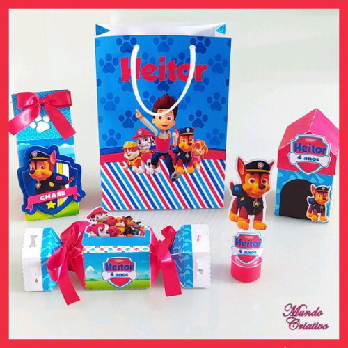 Kit Personalizados Patrulha Canina