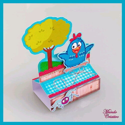 Porta Bis Galinha Pintadinha