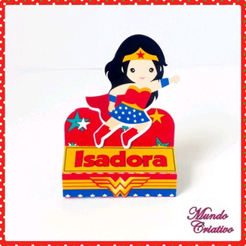 Porta Bis Mulher Maravilha