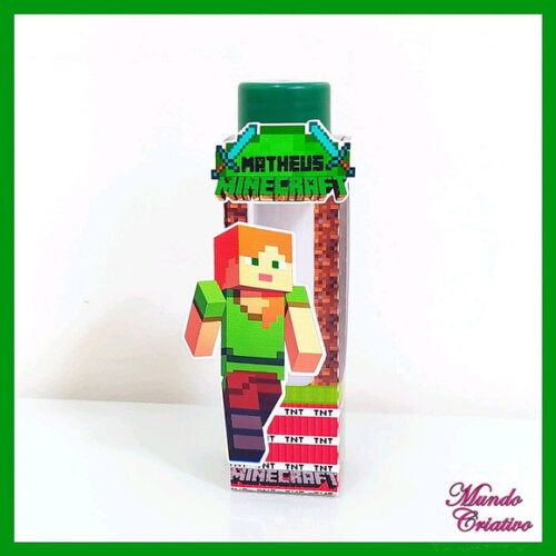 Porta Tubete Minecraft