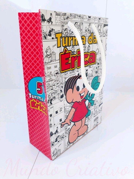 Sacolinha Personalizada da Mônica