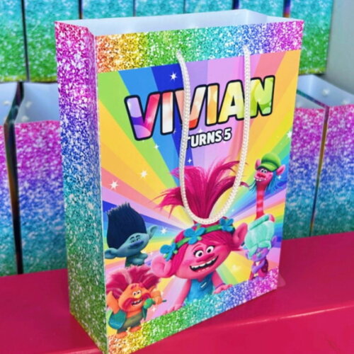 Sacolinha Personalizada Trolls