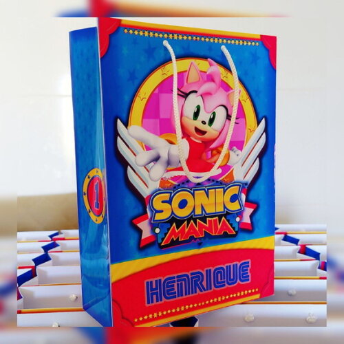Sacolinha Sonic e Amy