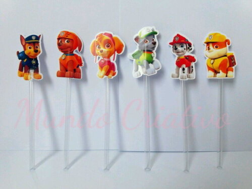 Toppers para docinhos Patrulha Canina