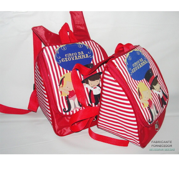 Mochila Personalizada Circo