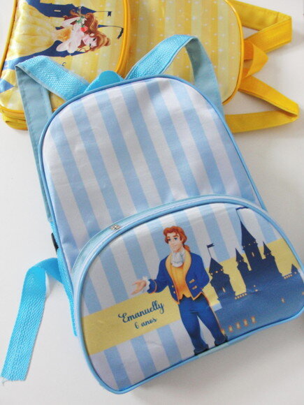 Mochila Bela e a Fera