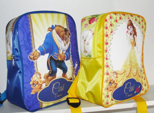 Mochila Bela e Fera