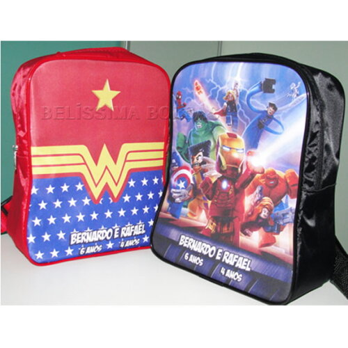 Mochila Personalizadas Super Heroi