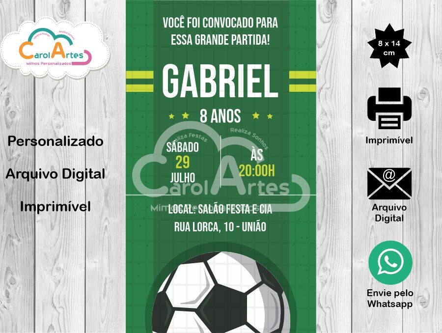 Convite Digital Futebol Brasil 03