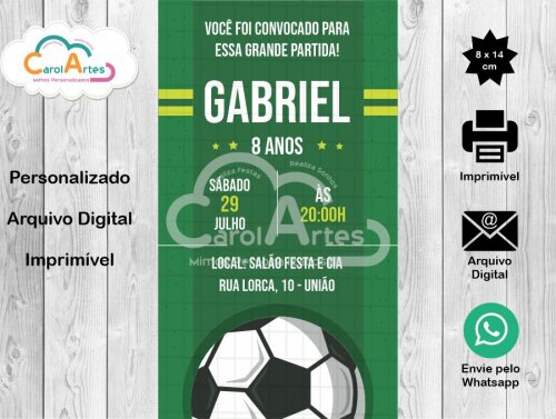 Convite Digital Futebol Brasil 03