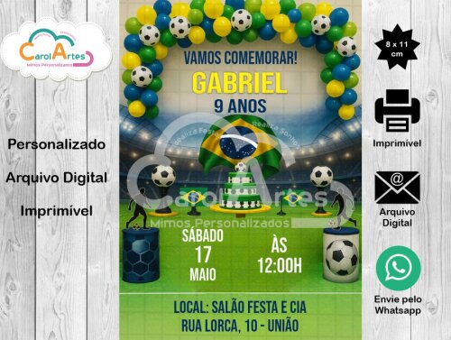 Convite Digital Futebol Brasil 04