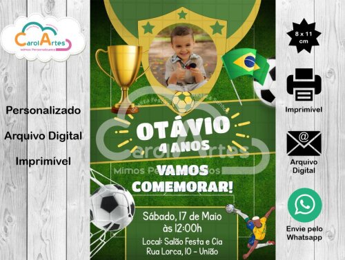 Convite Digital Futebol Brasil 06