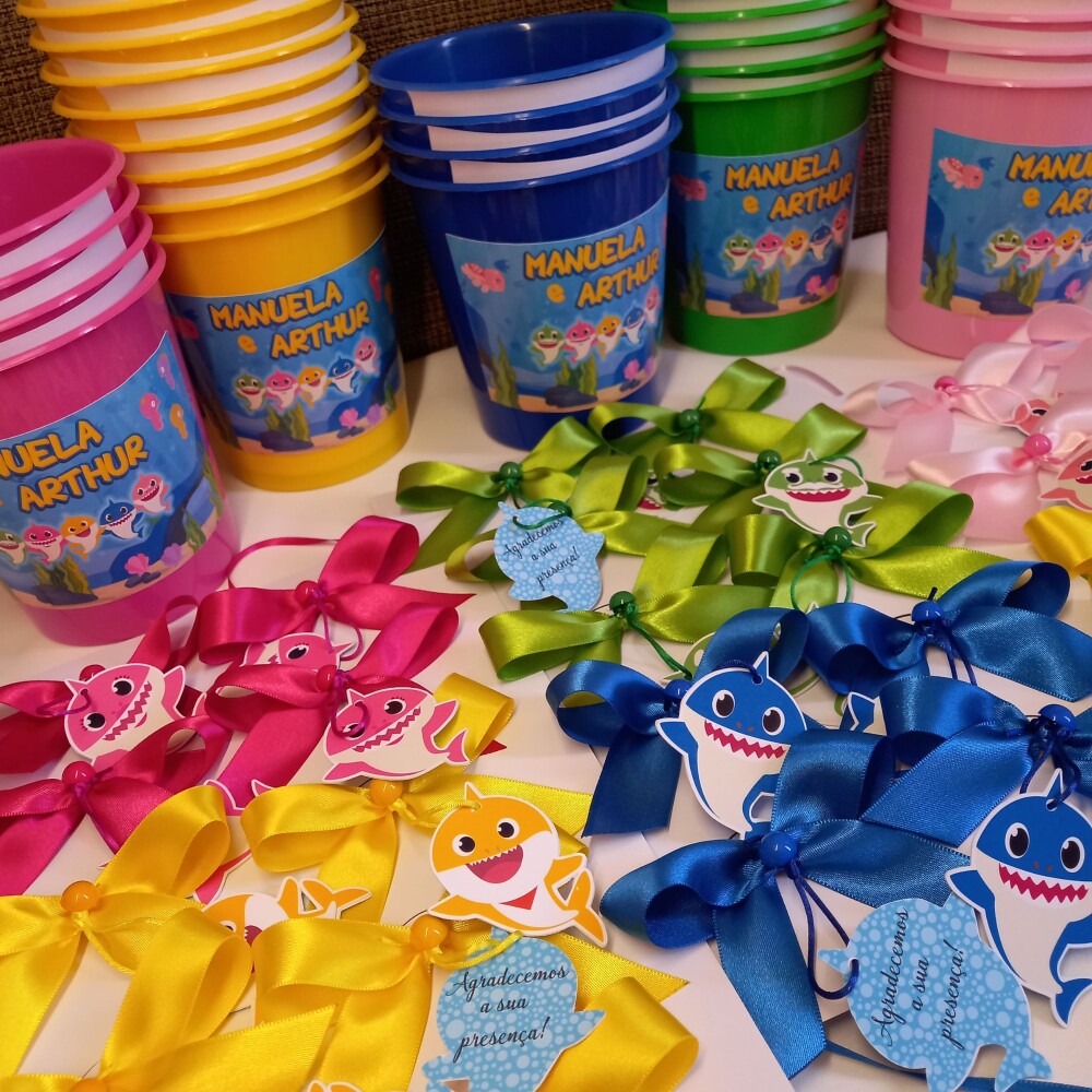 Centro de mesa balde de pipoca personalizado