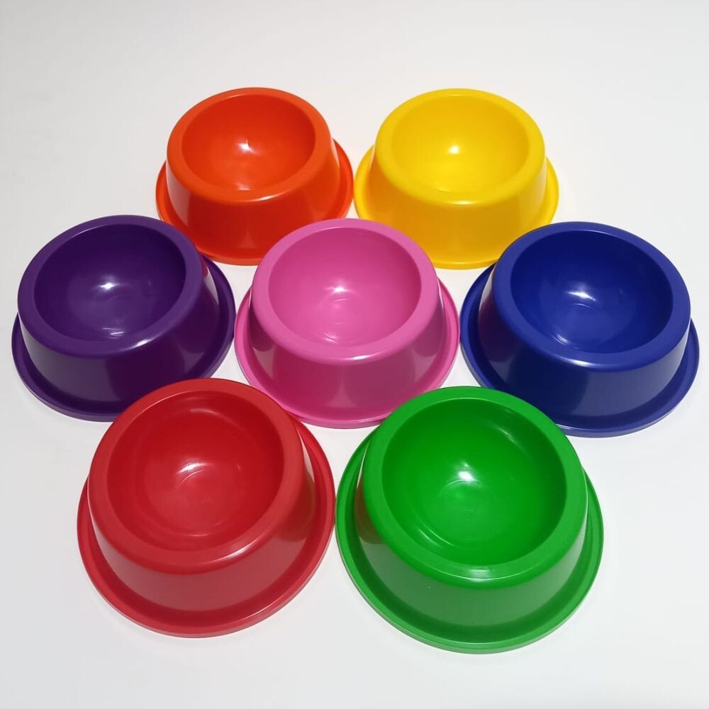 Centro de mesa pote comedouro personalizado canina