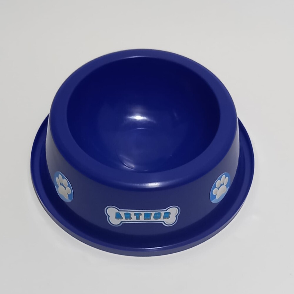 Centro de mesa pote comedouro personalizado canina