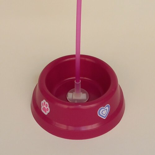 Centro de mesa pote comedouro personalizado canina