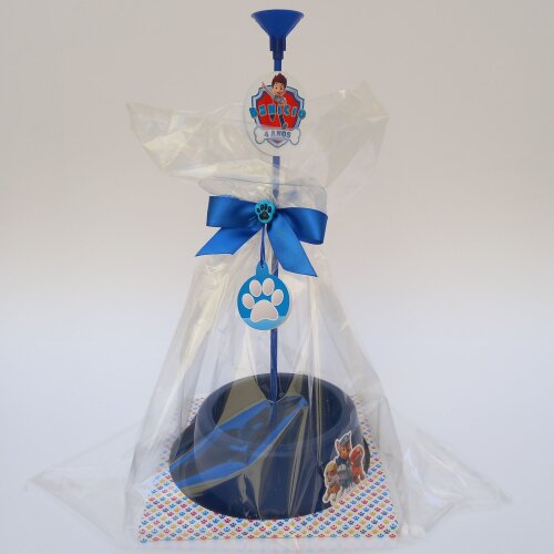 Centro de mesa pote comedouro personalizado canina