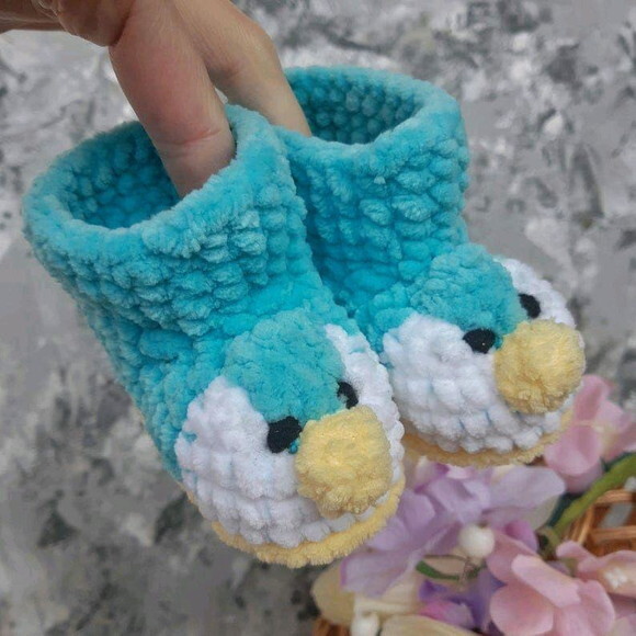 5 receitas pantufas amigurumi