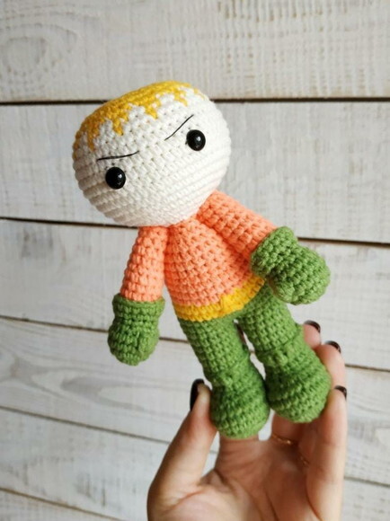 Aquaman Amigurumi- Receitas de amigurumi em PDF português