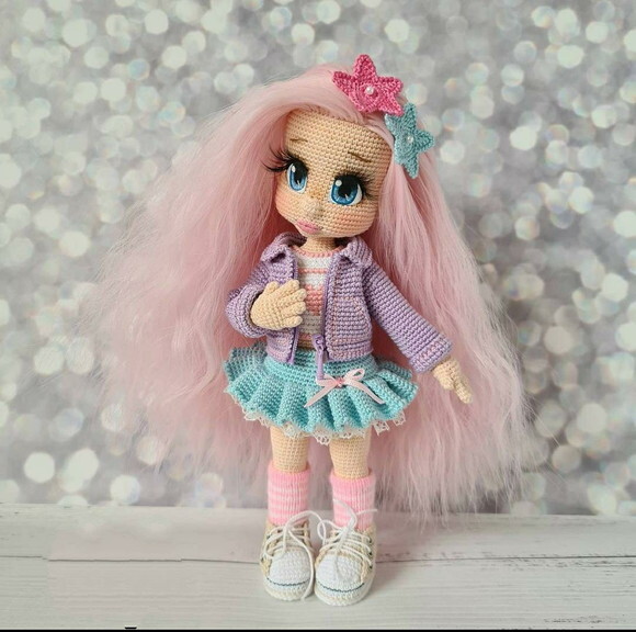 Boneca LoL Amigurumi- Receitas de amigurumi em PDF português