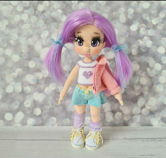 Boneca LoL Amigurumi- Receitas de amigurumi em PDF português