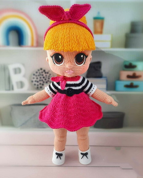 Boneca LoL Amigurumi- Receitas de amigurumi em PDF português
