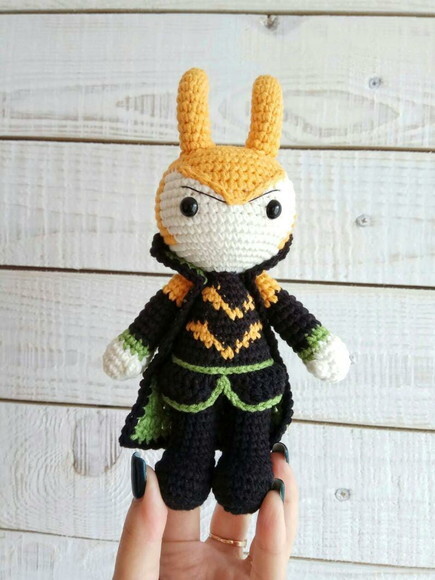 Loki Amigurumi- Receitas de amigurumi em PDF port