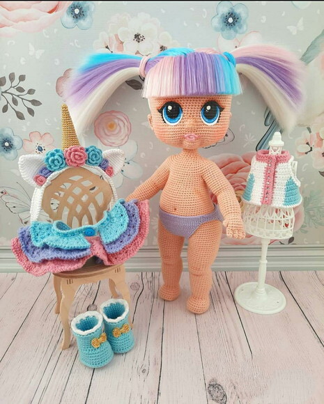 LoL Unicornio Amigurumi- Receitas de amigurumi em PDF port