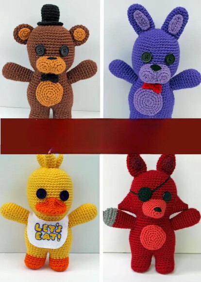 Receita 5 Noites Amigurumi
