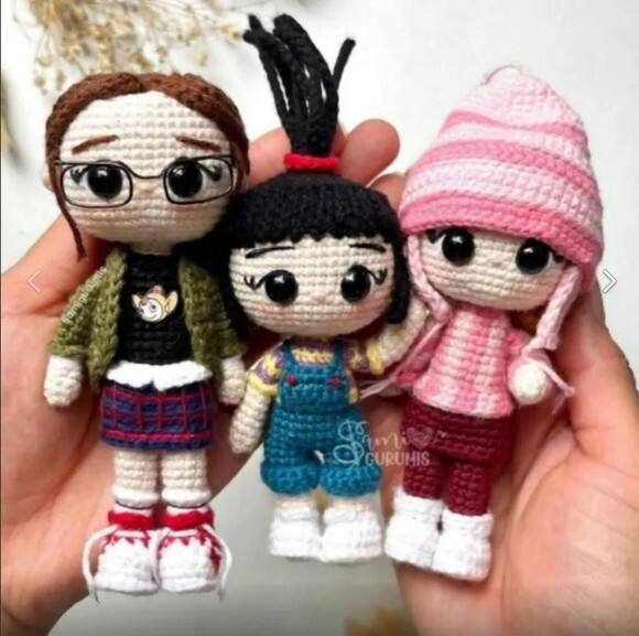 Receita Agnes e Amigas Amigurumi