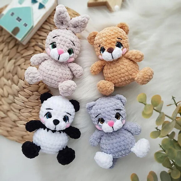 Receita Animais Amigurumi