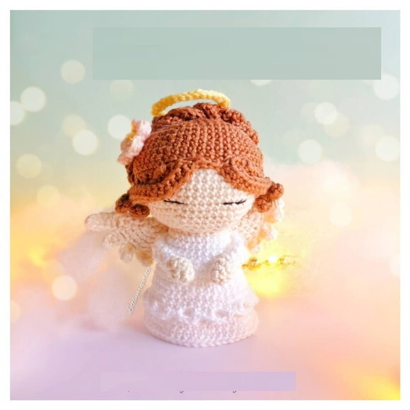 Receita Anjinha Amigurumi