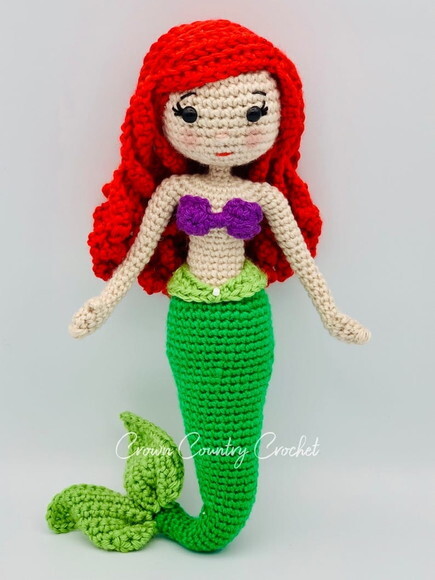 Receita Ariel Amigurumi