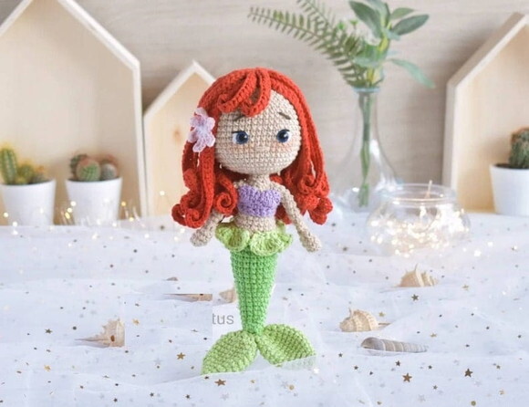 Receita Ariel Amigurumi